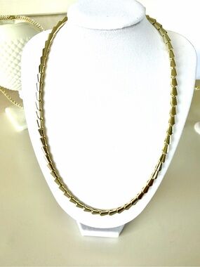 Melinda Maria Serpent Link Necklace